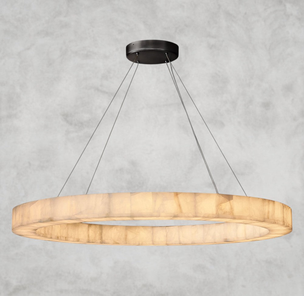 Rivage lueur round chandelier 31", 40", 60"